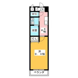レインボーハイム【2階】の間取り