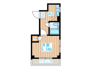 桜山ハイツの間取り