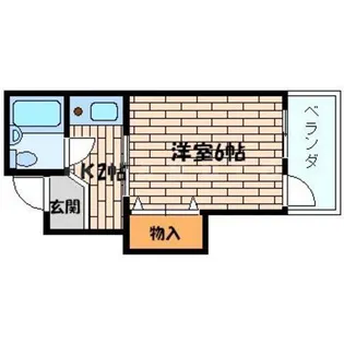 カーサ箕面【4階】の間取り