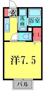 グランシャリオ【2階】の間取り