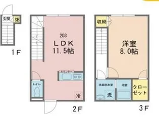 カインドネス南砂町の間取り
