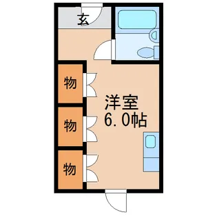 東カン名古屋キャステール【10階】の間取り
