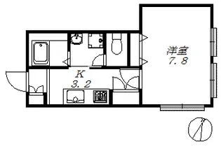 本駒込グリーンハウス【1階】の間取り