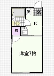 レクス712【1階】の間取り