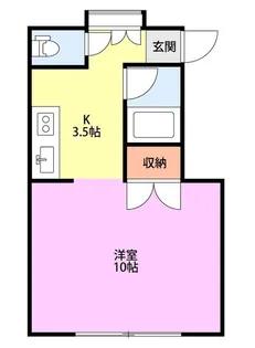 アビタルミネ E棟【2階】の間取り