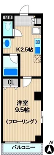 パピオ【6階】の間取り