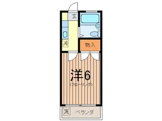 ア-バス桜新町【2階】の間取り