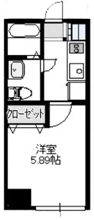 グランエッグス明大前ノース【1階】の間取り