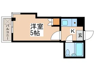 立石グリ-ンハイツ【2階】の間取り