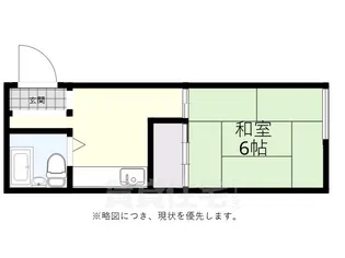 谷九クローバーハイツ【3階】の間取り