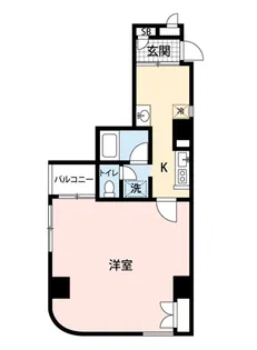 ウィスタリアヨシダ【5階】の間取り