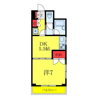 ホシノフラット目白台【4階】の間取り