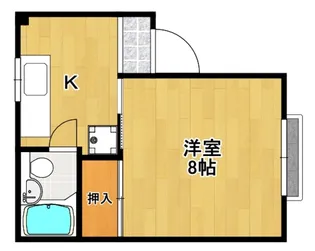 小林コーポ【2階】の間取り
