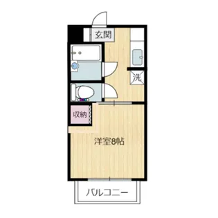 オーガスト‘90【2階】の間取り