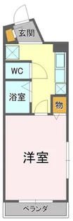 桜館7【3階】の間取り