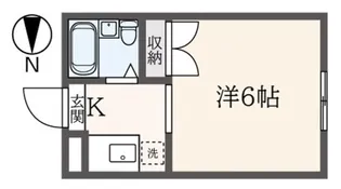 ハイムアペル(旧棟)【1階】の間取り