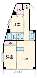 ファミーユ戸田【2階】の間取り