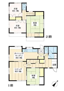 千葉県浦安市美浜3【一戸建】の間取り