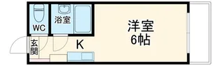 マリンコート浜須賀【1階】の間取り
