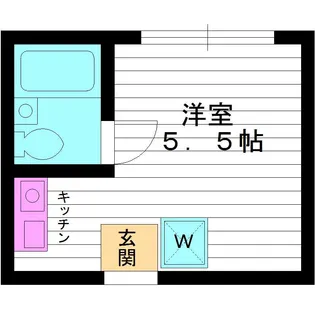 東京都練馬区豊玉中1【アパート】の間取り