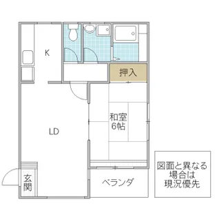 ムーネットビル【3階】の間取り