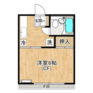 コートビレッジ【1階】の間取り