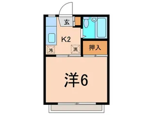 コ-トビレッジ【1階】の間取り