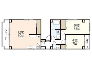 弓立ビル【2階】の間取り