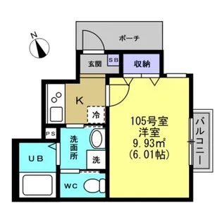 ノンノ【1階】の間取り