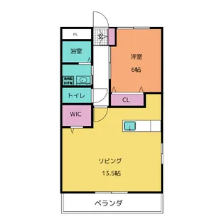 プレザンスール A【1階】の間取り