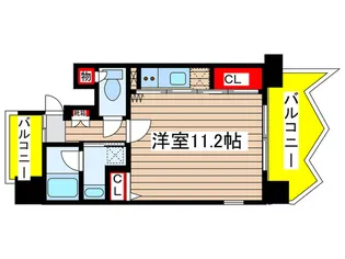 La Bellezza【13階】の間取り