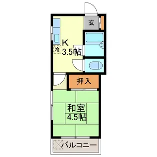 LeLien(ル・リアン)【3階】の間取り