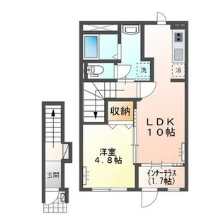 リッチハーベスト III【2階】の間取り
