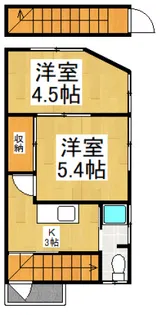 東京都東村山市富士見町2【一戸建】の間取り
