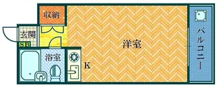 ダイドーメゾン門戸【4階】の間取り