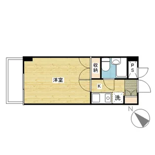 ソシアル高陽【2階】の間取り