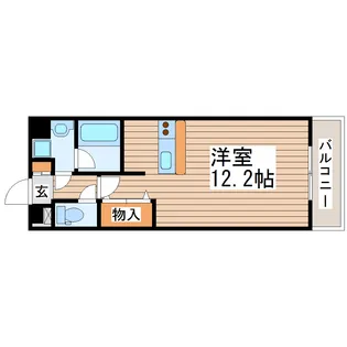 アーバンフラッツ小田原【2階】の間取り