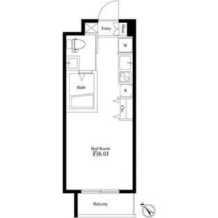 エフパークレジデンス妙蓮寺【1階】の間取り