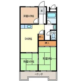 マルウビル【3階】の間取り