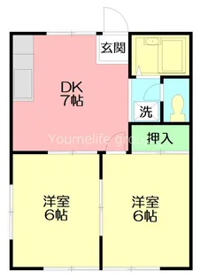 メゾン石井【1階】の間取り