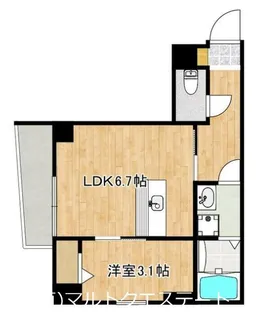鹿児島県鹿児島市鴨池2【マンション】の間取り