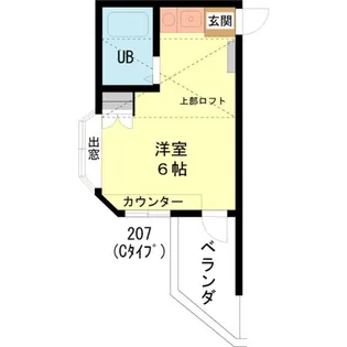 東京都八王子市東中野【アパート】の間取り