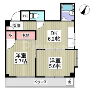埼玉県さいたま市北区大成町4【マンション】の間取り