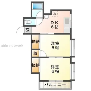 T&K上木戸【1階】の間取り