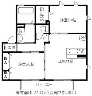 埼玉県川口市大字石神【アパート】の間取り