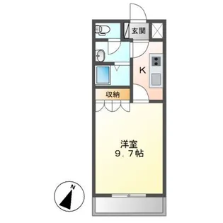 ハート・オブ・クレイドル【2階】の間取り