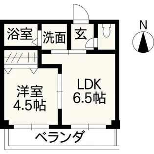 クリスティート水前寺【4階】の間取り