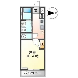 熊本県菊池郡大津町大字杉水【アパート】の間取り