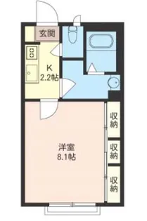 キャナル片平【SHM】【2階】の間取り