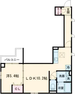 アンジュール高島平I【3階】の間取り